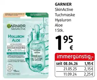 Garnier SkinActive Tuchmaske Hyaluron Aloe