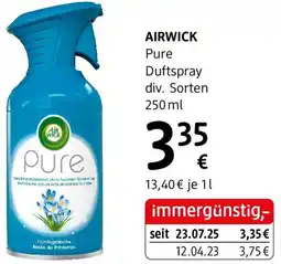 dm Airwick Pure Duftspray Angebot