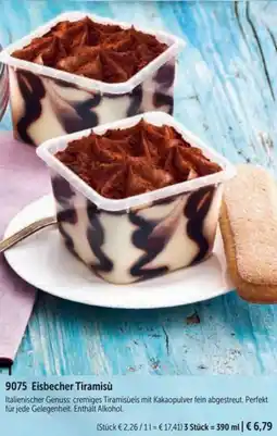 Bofrost Eisbecher Tiramisù Angebot