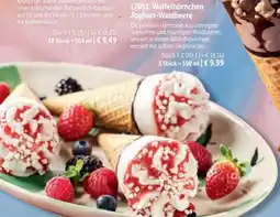 Bofrost Waffelhörnchen Joghurt-Waldbeere Angebot