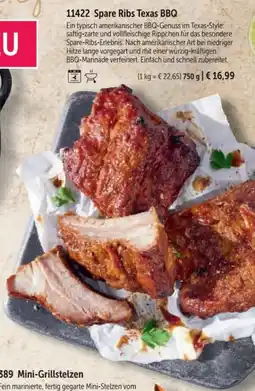 Bofrost Spare Ribs Texas BBQ Angebot