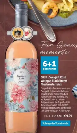 Bofrost Zweigelt Rosé Weingut Stadt Krems Niederösterreich Angebot