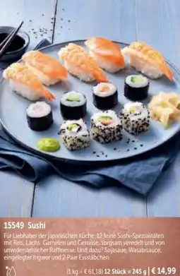 Bofrost Sushi Angebot