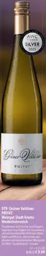 Bofrost 979 Grüner Veltliner PRIVAT Weingut Stadt Krems Niederösterreich Angebot