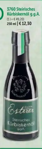 Bofrost Steirisches kürbiskernöl g.g.a. Angebot
