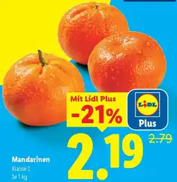 Lidl Mandarinen Angebot