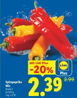 Lidl Spitzpaprika-Mix Angebot