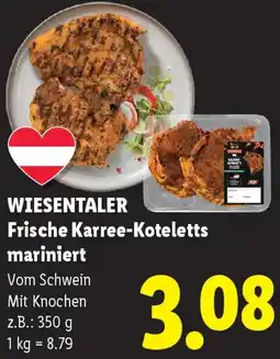 Lidl Wiesentaler Frische Karree-Koteletts Angebot