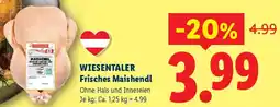 Lidl Wiesentaler Frisches Maishendl Angebot