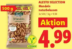 Lidl Alesto Selection Mandeln naturbelassen Angebot
