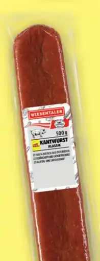 Lidl Wiesentaler Kantwurst Angebot