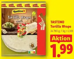 Lidl Tastino Tortilla Wraps Angebot