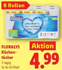 Lidl Floralys Küchentücher Angebot