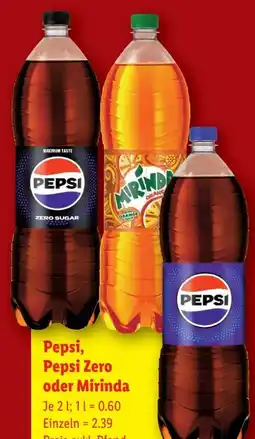 Lidl Pepsi Cola Angebot