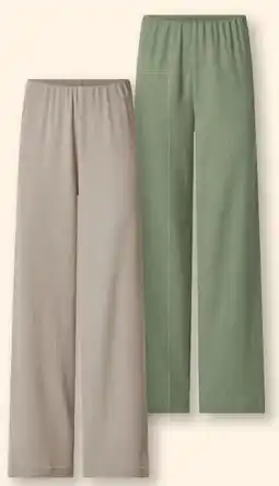 Lidl Esmara Damen Wide Leg Hose Angebot