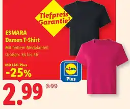 Lidl Esmara Damen T-Shirt Angebot