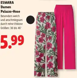 Lidl Esmara Damen Palazzo-Hose Angebot