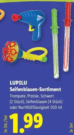 Lidl Lupilu Seifenblasen-Sortiment Angebot
