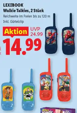 Lidl Lexibook Walkie Talkies Angebot