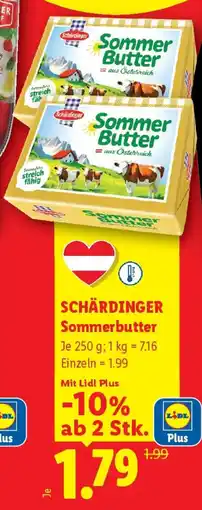 Lidl Schärdinger Sommerbutter Angebot