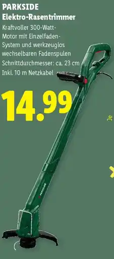 Lidl Parkside Elektro-Rasentrimmer Angebot