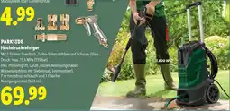 Lidl Parkside Hochdruckreiniger Angebot