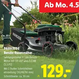 Lidl Parkside Benzin-Rasenmäher Angebot
