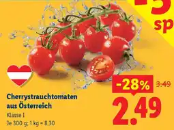 Lidl Cherrystrauchtomaten aus Österreich Angebot