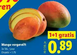 Lidl Mango vorgereift Angebot