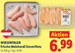 Lidl Wiesentaler Frische Maishendl Innenfilets Angebot