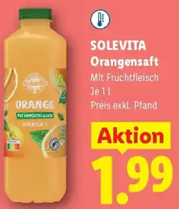 Lidl Solevita Orangensaft Angebot