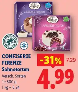 Lidl Confiserie firenze Sahnetorten Angebot