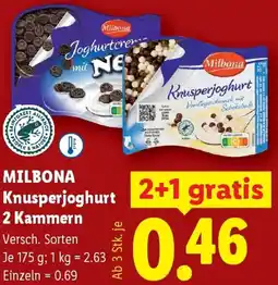 Lidl Milbona Knusperjoghurt Angebot
