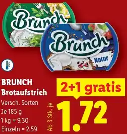 Lidl Brunch Brotaufstrich Angebot