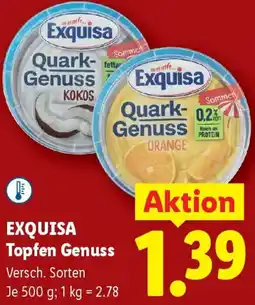 Lidl Exquisa Topfen Genuss Angebot