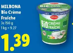 Lidl Milbona Bio Crème Fraîche Angebot
