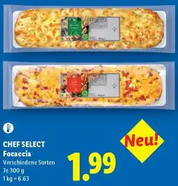 Lidl Chef Select Focaccia Angebot