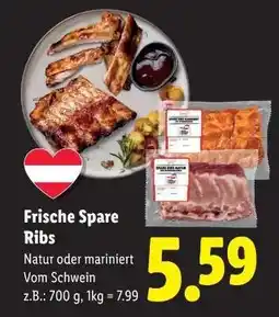 Lidl Frische Spare-Ribs Angebot