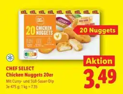 Lidl Chef Select Chicken Nuggets 20er Angebot