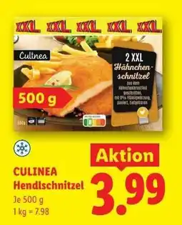 Lidl Culinea Hendlschnitzel Angebot