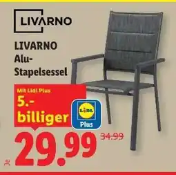 Lidl LIVARNO Alu-Stapelsessel Angebot