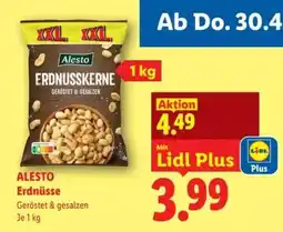 Lidl Alesto Erdnüsse Angebot