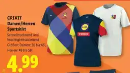 Lidl CRIVIT Damen/Herren Sportshirt Angebot