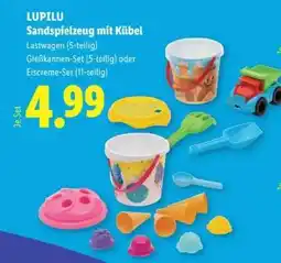 Lidl LUPILU Sandspielzeug mit Kübel Angebot