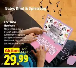 Lidl Lexibook Notebook Angebot