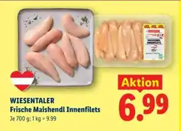 Lidl WIESENTALER Frische Maishendl Innenfilets Angebot