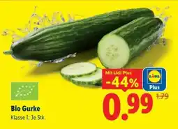 Lidl Bio Gurke Angebot