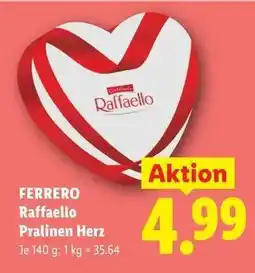 Lidl FERRERO Raffaello Pralinen Herz Angebot