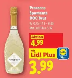 Lidl Prosecco Spumante DOC Brut Angebot
