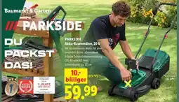 Lidl PARKSIDE Akku-Rasenmäher, 20 V Angebot